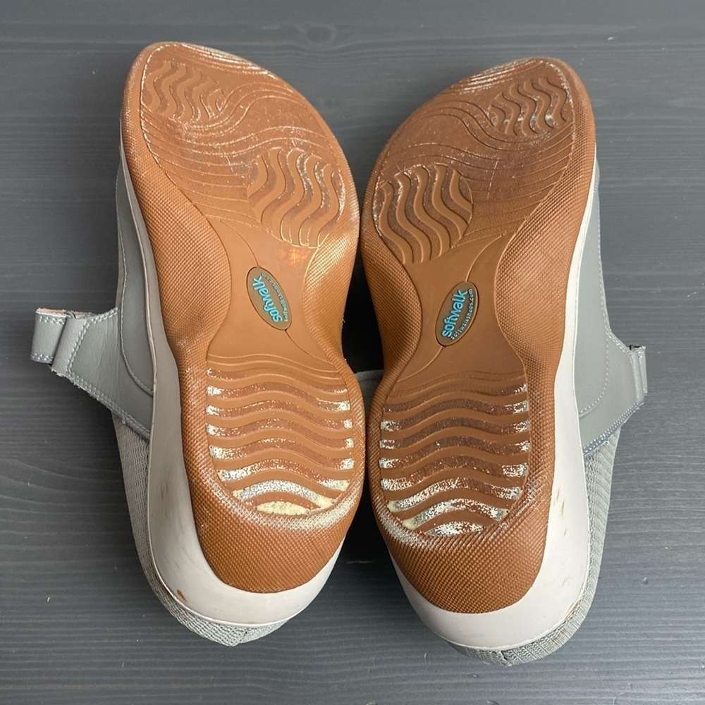 Softwalk Arcadia cushioned leather Mary Jane clogs size 9N - Picture 7 of 10